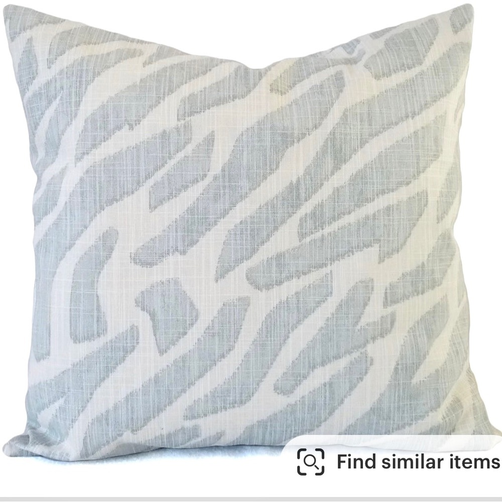 Two 20x20” Pillow Covers